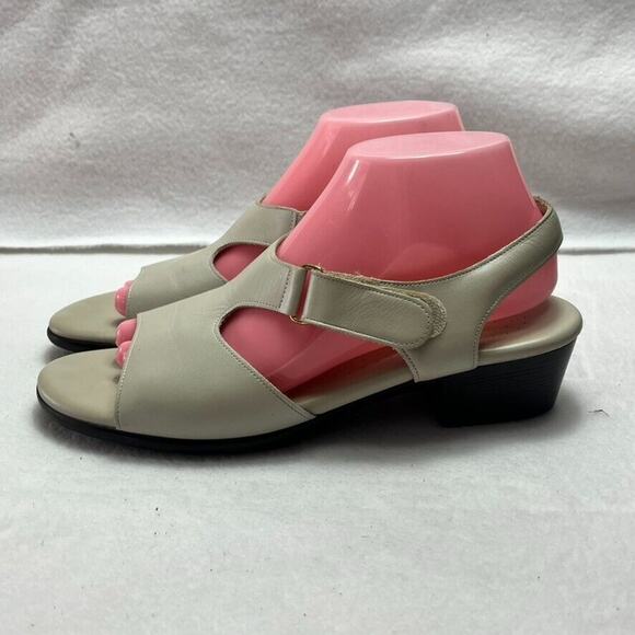 SAS Sandals Womens Size 9.5 M Perl Suntimer Tripad Comfort Slingback Hoop & Loop - Picture 6 of 15